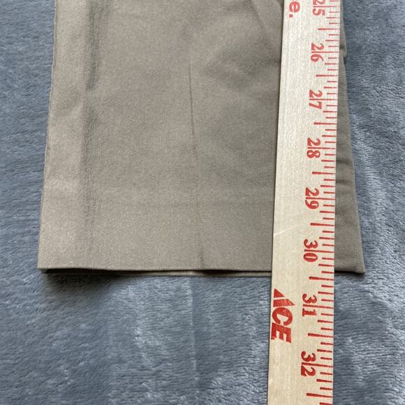 Tommy Hilfiger Wool Dress Pants Men's Size 32x32 Khaki Brown - Picture 4 of 9